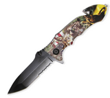 Spring Assisted Knife DEER Tanto