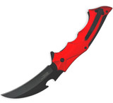 Tiger Usa® Spring Assisted Knife - RED