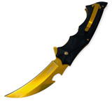 Tiger Usa® Spring Assisted Knife - BLACK and GOLD