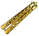 Heavy Duty Balisong Butterfly Knife Gold