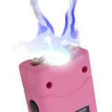 Pink Small Quantum Tiger USA Xtreme Stun Gun 96V with Leather Case