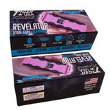 110 Million Revelator Stun Gun with 150db Alarm (Pink)