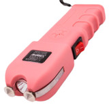 150 Million Santuary Stun Gun with Flashlight and Alarm (Pink)