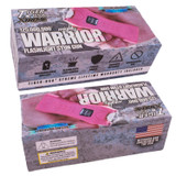 125 Million Mighty Warrior Stun Gun with 200 Lumens Flashlight (Pink)