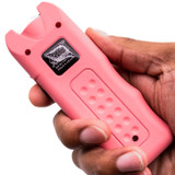 135 Million Origin Stun Gun with 200 Lumens Flashlight (Pink)