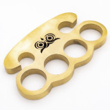 Wise Owl Pure Brass Knuckle Paper Weight