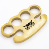 Wise Owl Pure Brass Knuckle Paper Weight