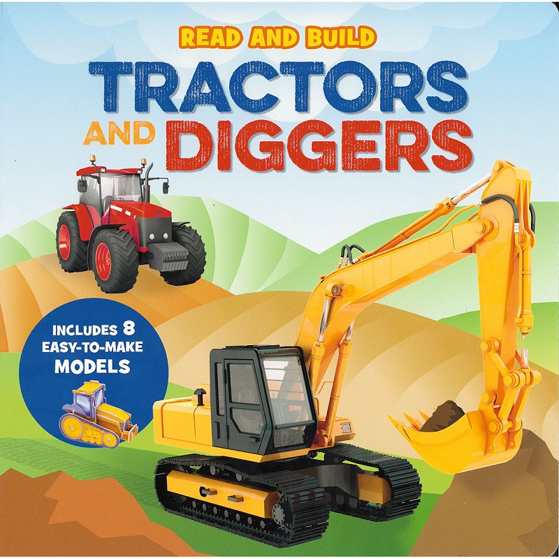 Read and Build Tractors and Diggers Book