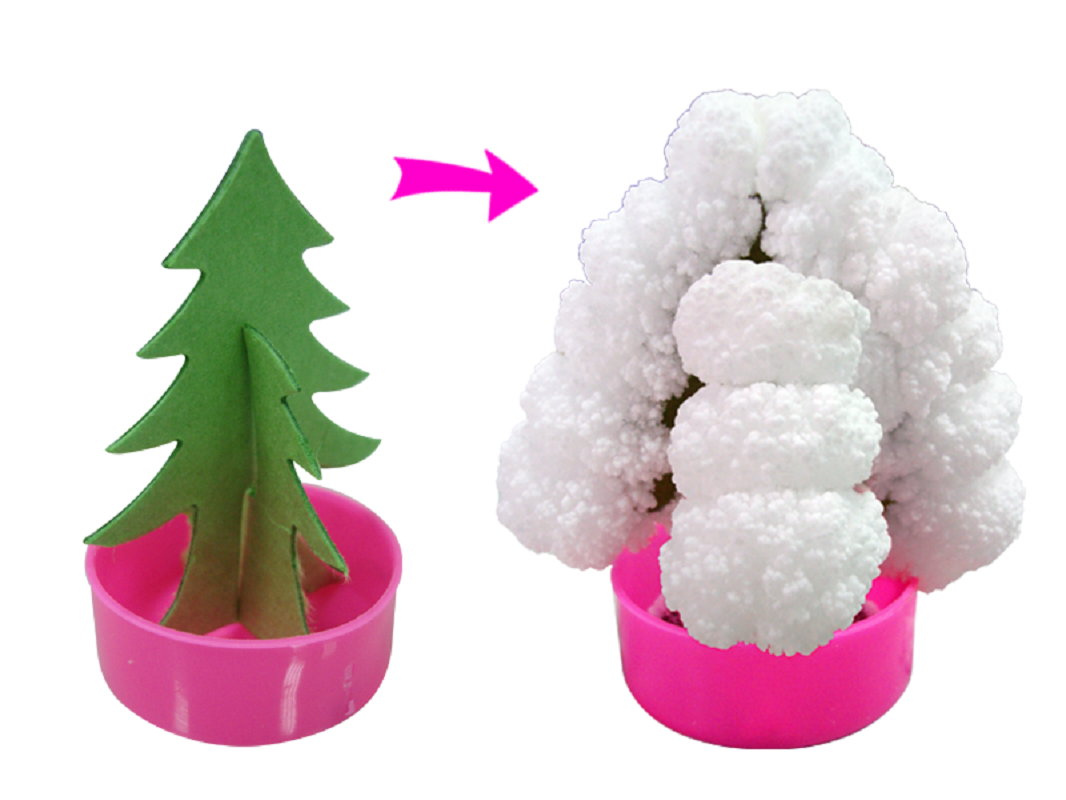 Crystal Growing Magic Flower Tree