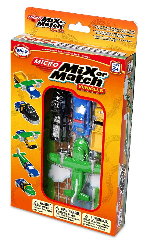 Micro Mix or Match Vechiles (Set 2 Orange Box)