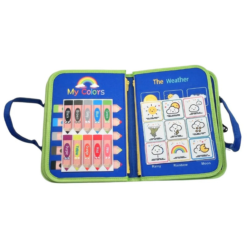 magic Sensory Busy Boards Book Sensory & Educational Activity Board