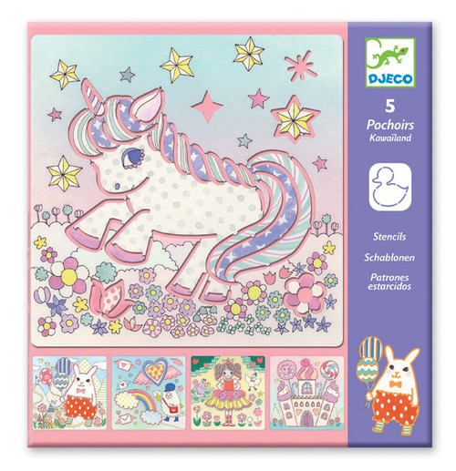 Create fun pictures with these fun stencils
Includes 5 different sweet character designs.
Great stencils that could help your child create a beautiful fantasy book or poster just for fun. Create fun pictures with these fun stencils
Includes 5 different sweet character designs.
Great stencils that could help your child create a beautiful fantasy book or poster just for fun.