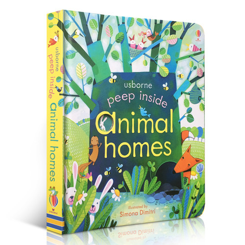 Usborne
Peep Inside Animal Homes
Peep inside burrows, hives and treetops, and even under the sea, to find all kinds of animals in their homes. Usborne
Peep Inside Animal Homes
Peep inside burrows, hives and treetops, and even under the sea, to find all kinds of animals in their homes.
