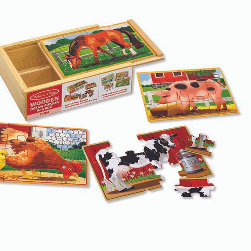 melissa and doug wooden puzzles