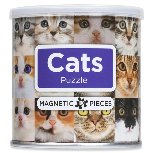 100 Piece Magnetic Jigsaw Puzzle
The perfect gift for the cat lovers! 100 magnetic pieces, and dozens of wonderful, beautiful kitty cats!
Size 10.2 x 13.7 inches 100 Piece Magnetic Jigsaw Puzzle
The perfect gift for the cat lovers! 100 magnetic pieces, and dozens of wonderful, beautiful kitty cats!
Size 10.2 x 13.7 inches