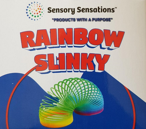 The colourful rainbow slinky is a fun tactile and maneuverable toy. An age old favourite that can be a fidget toy as well as demonstrating a scientific principle
The slinky demonstrates various scientific principles including gravity, momentum and energy moving along a spring
Ages 5 years + The colourful rainbow slinky is a fun tactile and maneuverable toy. An age old favourite that can be a fidget toy as well as demonstrating a scientific principle
The slinky demonstrates various scientific principles including gravity, momentum and energy moving along a spring
Ages 5 years +