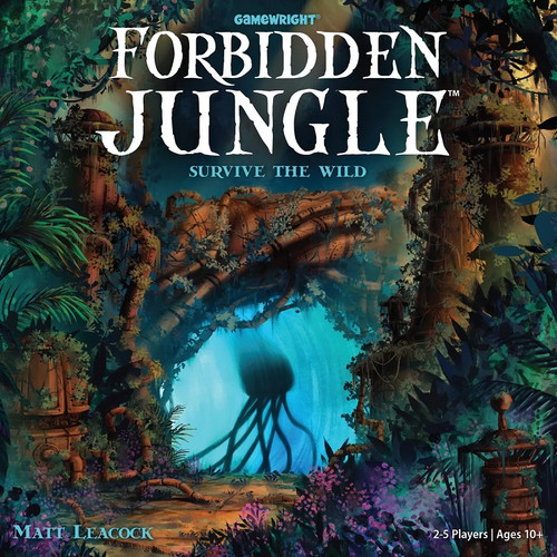 Survive the Wild
Low on fuel, your rocket’s guidance system leads you to a mysterious, abandoned spaceport on a remote moon. The spacecraft is completely overgrown by the jungle and is infested with a colony of spider-like aliens who don’t take kindly to their nest being invaded. It soon becomes clear why the port was abandoned as whole sections of the station begin dropping into sinkholes! Your only hope of escape is to put a transportation portal back in service. Perhaps it will take you to the planet below? Unfortunately, all of the portals are overgrown and without power. Can you power up a portal and make your escape before it's too late?
Contents - 42 cards, 24 web tokens, 24 tiles, 20 eggs, 15 hatchlings, 12 alien creatures, 6 pawns, 6 meter clips, 1 threat meter, 1 threat meter stand, rules of play
Ages 10 Years+ Survive the Wild
Low on fuel, your rocket’s guidance system leads you to a mysterious, abandoned spaceport on a remote moon. The spacecraft is completely overgrown by the jungle and is infested with a colony of spider-like aliens who don’t take kindly to their nest being invaded. It soon becomes clear why the port was abandoned as whole sections of the station begin dropping into sinkholes! Your only hope of escape is to put a transportation portal back in service. Perhaps it will take you to the planet below? Unfortunately, all of the portals are overgrown and without power. Can you power up a portal and make your escape before it's too late?
Contents - 42 cards, 24 web tokens, 24 tiles, 20 eggs, 15 hatchlings, 12 alien creatures, 6 pawns, 6 meter clips, 1 threat meter, 1 threat meter stand, rules of play
Ages 10 Years+