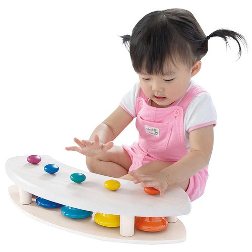 Discover the Joy of Music with Pat Bells!

Introduce your child to the enchanting world of music with the Pat Bells Shelf.

This beautifully crafted set features five vibrant, color-coded bells, each representing a note in the C major scale. Housed in a sturdy wooden beech holder, these bells are designed to be both visually appealing and durable, making them a perfect addition to any home or educational setting.

Key Features:

Pentatonic Scale: The bells are tuned to a pentatonic scale, ensuring harmonious and pleasant sounds no matter the order they are played.
Easy to Play: Simply tap the top of each bell to produce a clear, melodious note. No tuning required!
Educational and Fun: Ideal for integrating visual and auditory learning, the color-coded bells help children easily associate colors with musical notes.
High-Quality Materials: Made from beech wood and iron, these bells are built to last, providing endless hours of musical exploration.
Inclusive Design: Suitable for children aged 12 months and up, the large, smooth wooden knobs are perfect for little hands.

Why Choose Pat Bells? The PMPBS Pat Bells Shelf is more than just a musical toy; it’s an investment in your child’s cognitive and sensory development. Whether you’re a parent looking to inspire a love of music in your child or an educator seeking a versatile and engaging teaching tool, these bells are sure to delight and educate.

Bring the magic of music into your home with the Pat Bells Shelf. Order now and watch your child’s creativity and musical skills flourish