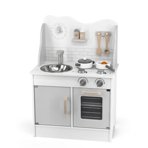Inspire your little one’s culinary creativity with the PolarB Arctic Snow Kitchen!
Designed for imaginative play, this stylish kitchen set is perfect for budding chefs to whip up hours of fun. With its charming snowy-white design and high-quality construction, the Arctic Snow Kitchen offers a modern aesthetic that complements any play area.
Complete with exciting accessories, such as pretend cookware and utensils, this playset encourages endless imaginative adventures, role-playing, teamwork, and the development of essential motor skills.
Whether your child is preparing a pretend feast or organizing their toy kitchen, the PolarB Arctic Snow Kitchen ensures endless imaginative adventures.
Introduce the magic of the Arctic and the joy of cooking to your child with a kitchen set that’s as durable as it is delightful. PolarB toys—where play meets learning!
Measurements - 700mm x 475mm x 300mm
Ages 3 years+ Inspire your little one’s culinary creativity with the PolarB Arctic Snow Kitchen!
Designed for imaginative play, this stylish kitchen set is perfect for budding chefs to whip up hours of fun. With its charming snowy-white design and high-quality construction, the Arctic Snow Kitchen offers a modern aesthetic that complements any play area.
Complete with exciting accessories, such as pretend cookware and utensils, this playset encourages endless imaginative adventures, role-playing, teamwork, and the development of essential motor skills.
Whether your child is preparing a pretend feast or organizing their toy kitchen, the PolarB Arctic Snow Kitchen ensures endless imaginative adventures.
Introduce the magic of the Arctic and the joy of cooking to your child with a kitchen set that’s as durable as it is delightful. PolarB toys—where play meets learning!
Measurements - 700mm x 475mm x 300mm
Ages 3 years+