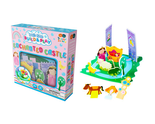Transform bath time into a royal adventure with the Buddy & Barney Bath Time Build and Play – Enchanted Castle set!
This delightful toy includes 17 floating bath stickers that stick to the side of the tub, allowing kids to build their very own princess castle scene.
With turrets, towers, and magical details, it’s a creative and mess-free way to spark storytelling and imaginative play.
Designed for children aged 3 and up, this set supports fine motor skills, spatial awareness, and independent play.
It comes packaged in a colourful box with a handy mesh storage bag for easy cleanup and drying.
Includes 17 bath stickers and mesh storage bag
Designed for ages 3+
Encourages imaginative play and coordination
Floats and sticks to smooth surfaces
Ideal gift for princess fans, bath-time fun, and creative toddlers Transform bath time into a royal adventure with the Buddy & Barney Bath Time Build and Play – Enchanted Castle set!
This delightful toy includes 17 floating bath stickers that stick to the side of the tub, allowing kids to build their very own princess castle scene.
With turrets, towers, and magical details, it’s a creative and mess-free way to spark storytelling and imaginative play.
Designed for children aged 3 and up, this set supports fine motor skills, spatial awareness, and independent play.
It comes packaged in a colourful box with a handy mesh storage bag for easy cleanup and drying.
Includes 17 bath stickers and mesh storage bag
Designed for ages 3+
Encourages imaginative play and coordination
Floats and sticks to smooth surfaces
Ideal gift for princess fans, bath-time fun, and creative toddlers