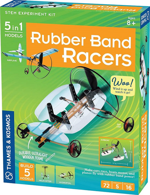 Rubber band racer kit