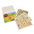 Extra-large sticker-activity pad with a farm theme
Includes 5 colorful backgrounds and 280 cling-style, repositionable stickers
Removable background scenes include Pasture, Barnyard, Garden, Barn Interior, Farmers Market
Promotes fine motor skills and creative play