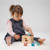 Sorting and Posting Box
Wooden cube with a cut-out shape on all four sides.  Lid is removable and had 4 cut-out shapes.
4 solid wooden animals and 4 classic 3 dimensional shapes in different colours Sorting and Posting Box
Wooden cube with a cut-out shape on all four sides.  Lid is removable and had 4 cut-out shapes.
4 solid wooden animals and 4 classic 3 dimensional shapes in different colours