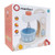 Lets Make a cake!
This wooden cake mixer comes with a blue bowl, a metal whisk that turns with the top button.  There is a clacking button to select speed, and the arm with the whisk can be lifted to remove the bowl.
Also includes a 2-part egg and 3 measuring spoons
The perfect accessory to playtime Lets Make a cake!
This wooden cake mixer comes with a blue bowl, a metal whisk that turns with the top button.  There is a clacking button to select speed, and the arm with the whisk can be lifted to remove the bowl.
Also includes a 2-part egg and 3 measuring spoons
The perfect accessory to playtime