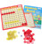 A very effective tool for students to explore and think about the number system,
Develop basic arithmetic skills, problem solving and logical thinking skills
As children explore the hundreds board they learn
To read numbers from 1 - 10
More than, less then, same as
to count by two's, three's, five;s etc
odd and even numbers
ordering and sequencing
back counting
to recognize and compare pattern
simple addition, subtraction and multiplication
Includes, multi coloured hundreds board, 100 counters (50 red and 50 yellow), 2 dice and instructions
Ages 6 years + A very effective tool for students to explore and think about the number system,
Develop basic arithmetic skills, problem solving and logical thinking skills
As children explore the hundreds board they learn
To read numbers from 1 - 10
More than, less then, same as
to count by two's, three's, five;s etc
odd and even numbers
ordering and sequencing
back counting
to recognize and compare pattern
simple addition, subtraction and multiplication
Includes, multi coloured hundreds board, 100 counters (50 red and 50 yellow), 2 dice and instructions
Ages 6 years +