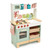 The Tender Leaf Mini Chef Kitchen Range is a delightful play kitchen that sparks creativity and culinary adventures.
This charming wooden kitchen features an oven, integral microwave, and plate rack, making it perfect for aspiring little chefs. But that’s not all! Here’s what makes it extra special:
Set includes
Two wicker baskets provide ample storage space for other pretend play food within the Mini Chef range.
Two wooden storage jars keep ingredients organized.
Three racks of herbs add a touch of freshness.
Three pretty plates for serving up imaginative meals.
A printed gingham potholder and mini chef tea towel.
Three cooking utensils for stirring, flipping, and sautéing.
A delightful two-part fish with garnishes in an oval fish pan.
And don’t forget to wash those little hands at the sink with the handy soap dispenser!
The lovely neutral colors blend seamlessly into any room, encouraging hours of imaginative play.
Ages 3 years+ The Tender Leaf Mini Chef Kitchen Range is a delightful play kitchen that sparks creativity and culinary adventures.
This charming wooden kitchen features an oven, integral microwave, and plate rack, making it perfect for aspiring little chefs. But that’s not all! Here’s what makes it extra special:
Set includes
Two wicker baskets provide ample storage space for other pretend play food within the Mini Chef range.
Two wooden storage jars keep ingredients organized.
Three racks of herbs add a touch of freshness.
Three pretty plates for serving up imaginative meals.
A printed gingham potholder and mini chef tea towel.
Three cooking utensils for stirring, flipping, and sautéing.
A delightful two-part fish with garnishes in an oval fish pan.
And don’t forget to wash those little hands at the sink with the handy soap dispenser!
The lovely neutral colors blend seamlessly into any room, encouraging hours of imaginative play.
Ages 3 years+
