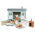Fall in love with this whimsical shepherd’s hut that is the perfect glamping staycation for Tender Leaf Toy's new family of mice. This sweet family of mice have borrowed some human-sized trinkets to use as essential furniture in their hut. These items include;
A teacup that makes a perfect shower for a little mouse,
spools of old thread make for chairs to sit on,
a tin of sardines creates the comfort of a baby cot and tucks neatly underneath a simple bed inside,
a pimento tin doubles up as a small wood-burning stove,  
a safety pin becomes a towel rack and an old watch provides the time of day.
The design includes a set of little stairs that can be clipped to the front door to help them with the step-down. All can be accessed by removing the roof, or through the little doors at the front. The whole hut can be packed up and rolled away on an adventure. 
A part of the Merrywood Tales collection.
JUNIOR DESIGN AWARDS WINNER FOR BEST TOY DESIGN (3-5 YEARS): JOINT GOLD.
Suitable for ages: 3+ years Fall in love with this whimsical shepherd’s hut that is the perfect glamping staycation for Tender Leaf Toy's new family of mice. This sweet family of mice have borrowed some human-sized trinkets to use as essential furniture in their hut. These items include;
A teacup that makes a perfect shower for a little mouse,
spools of old thread make for chairs to sit on,
a tin of sardines creates the comfort of a baby cot and tucks neatly underneath a simple bed inside,
a pimento tin doubles up as a small wood-burning stove,  
a safety pin becomes a towel rack and an old watch provides the time of day.
The design includes a set of little stairs that can be clipped to the front door to help them with the step-down. All can be accessed by removing the roof, or through the little doors at the front. The whole hut can be packed up and rolled away on an adventure. 
A part of the Merrywood Tales collection.
JUNIOR DESIGN AWARDS WINNER FOR BEST TOY DESIGN (3-5 YEARS): JOINT GOLD.
Suitable for ages: 3+ years