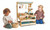 Ready for merket!


Stock this fun wooden General store/Market stall with all your favourites


Features canopy that can be lowered, 3 pretty light bulbs for the night market rolle playing, metal hooks for hanging produce, 4 blsckboard price markers and a pretty canvas tote bag.


Perfect for social and opened ended role play


Accessories are sold seperately


Approx 60cm x 80cm x 50cm.


Ages 3 years+