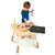 Encourage your child’s imagination and organizational skills with the Tender Leaf Forest Table.
Introduce a touch of nature to your child’s play area with this beautifully crafted table is designed to inspire creativity and organization, making it an ideal addition to any playroom or learning space.
Sturdy Construction: Made from durable plywood and rubberwood, ensuring longevity and stability for years of play.
Interactive Chalkboard Panel: The central panel is a removable chalkboard, perfect for drawing and writing activities. When removed, it reveals a hidden compartment for storing pencils and other small items.
Eco-Friendly Materials: Crafted from sustainable wood and finished with non-toxic, child-safe paints.
Easy Assembly: Simple self-assembly required, making it convenient for parents to set up.
Dimensions: 56cm L x 56cm W x 44.7cm H
Suitable for Ages: 3+ years Encourage your child’s imagination and organizational skills with the Tender Leaf Forest Table.
Introduce a touch of nature to your child’s play area with this beautifully crafted table is designed to inspire creativity and organization, making it an ideal addition to any playroom or learning space.
Sturdy Construction: Made from durable plywood and rubberwood, ensuring longevity and stability for years of play.
Interactive Chalkboard Panel: The central panel is a removable chalkboard, perfect for drawing and writing activities. When removed, it reveals a hidden compartment for storing pencils and other small items.
Eco-Friendly Materials: Crafted from sustainable wood and finished with non-toxic, child-safe paints.
Easy Assembly: Simple self-assembly required, making it convenient for parents to set up.
Dimensions: 56cm L x 56cm W x 44.7cm H
Suitable for Ages: 3+ years