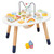 Spark your child’s imagination and developmental skills with the Petilou Activity Table by Le Toy Van.
This beautifully designed wooden activity table is packed with engaging features that will keep your little one entertained for hours.
The table includes 11 different activities, such as a bead maze, shape sorter, rainbow xylophone, scratchboard, turning gears, and a spinning rattle, all designed to stimulate your child’s senses and motor skills.
 The alphabet is displayed around the edge of the table, helping to introduce letters in a playful and interactive way.
Crafted from sustainable rubberwood and decorated with non-toxic, water-based paints, ensuring a safe play environment for your child.
Recognized for its thoughtful design and educational value, making it a favorite among parents and educators.
Encourage your child’s curiosity and developmental growth with the Petilou Activity Table.
erfect for toddlers, this activity table is an excellent addition to any playroom, providing endless opportunities for learning and fun.
Ages 18 months + Spark your child’s imagination and developmental skills with the Petilou Activity Table by Le Toy Van.
This beautifully designed wooden activity table is packed with engaging features that will keep your little one entertained for hours.
The table includes 11 different activities, such as a bead maze, shape sorter, rainbow xylophone, scratchboard, turning gears, and a spinning rattle, all designed to stimulate your child’s senses and motor skills.
 The alphabet is displayed around the edge of the table, helping to introduce letters in a playful and interactive way.
Crafted from sustainable rubberwood and decorated with non-toxic, water-based paints, ensuring a safe play environment for your child.
Recognized for its thoughtful design and educational value, making it a favorite among parents and educators.
Encourage your child’s curiosity and developmental growth with the Petilou Activity Table.
erfect for toddlers, this activity table is an excellent addition to any playroom, providing endless opportunities for learning and fun.
Ages 18 months +
