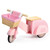 Let little adventurers scoot off in style with this charming pink wooden scooter, featuring a sweet wicker basket lined in classic pink gingham—perfect for toting groceries, teddies, or treasures on the go!
Elegant Ride-On Design – Features a delightful pastel pink finish and retro-inspired silhouette for timeless playroom appeal.
Gingham-Lined Basket – Wicker-style basket adds function and flair, ideal for pretend shopping trips or transporting cuddly friends.
Personal Touches – Comes with a set of fun stickers so little ones can make it uniquely their own.
Sustainable & Safe – Crafted from FSC-certified wood and coated with child-safe, non-toxic paints.
Supports Early Development – Builds balance, confidence, and encourages social and language skills through imaginative roleplay.
Product Size 62 cm (L) × 38 cm (H) × 30 cm (W) 
Recommended Age 2+ years 
The Scooter with Basket is more than just a ride-on—it's a vehicle for creativity and joyful exploration. Pair it with Tender Leaf’s pretend groceries or market baskets for an extended play adventure. Let little adventurers scoot off in style with this charming pink wooden scooter, featuring a sweet wicker basket lined in classic pink gingham—perfect for toting groceries, teddies, or treasures on the go!
Elegant Ride-On Design – Features a delightful pastel pink finish and retro-inspired silhouette for timeless playroom appeal.
Gingham-Lined Basket – Wicker-style basket adds function and flair, ideal for pretend shopping trips or transporting cuddly friends.
Personal Touches – Comes with a set of fun stickers so little ones can make it uniquely their own.
Sustainable & Safe – Crafted from FSC-certified wood and coated with child-safe, non-toxic paints.
Supports Early Development – Builds balance, confidence, and encourages social and language skills through imaginative roleplay.
Product Size 62 cm (L) × 38 cm (H) × 30 cm (W) 
Recommended Age 2+ years 
The Scooter with Basket is more than just a ride-on—it's a vehicle for creativity and joyful exploration. Pair it with Tender Leaf’s pretend groceries or market baskets for an extended play adventure.