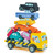 Tender Leaf Toys – Stacking Cars | Balance, Build & Play On the Move
Get ready for a stacking challenge with the Tender Leaf Toys Stacking Cars Set—a colourful wooden toy that combines fine motor skill development with imaginative play.
Featuring7 vibrant cars and a wheeled recovery truck, children can test their balancing abilities while loading each car for a trip to the “scrapyard” or make-believe rescue mission.
Perfectly sized for toddler hands and made from sustainable wood, this playset encourages hand-eye coordination, problem-solving, and early counting—all through tactile, hands-on fun.
A delightful toy for solo concentration or collaborative family play.
Features:
- Includes 7 brightly coloured wooden cars & rolling recovery truck
- Encourages stacking, balance, coordination & spatial awareness
- Made from eco-friendly rubberwood with non-toxic finishes
- Ideal for open-ended storytelling & fine motor practice
- Recommended for ages 18 months+
From stacking challenges to pretend road rescues, the Stacking Cars set brings hands-on fun and skill-building to every play session. Tender Leaf Toys – Stacking Cars | Balance, Build & Play On the Move
Get ready for a stacking challenge with the Tender Leaf Toys Stacking Cars Set—a colourful wooden toy that combines fine motor skill development with imaginative play.
Featuring7 vibrant cars and a wheeled recovery truck, children can test their balancing abilities while loading each car for a trip to the “scrapyard” or make-believe rescue mission.
Perfectly sized for toddler hands and made from sustainable wood, this playset encourages hand-eye coordination, problem-solving, and early counting—all through tactile, hands-on fun.
A delightful toy for solo concentration or collaborative family play.
Features:
- Includes 7 brightly coloured wooden cars & rolling recovery truck
- Encourages stacking, balance, coordination & spatial awareness
- Made from eco-friendly rubberwood with non-toxic finishes
- Ideal for open-ended storytelling & fine motor practice
- Recommended for ages 18 months+
From stacking challenges to pretend road rescues, the Stacking Cars set brings hands-on fun and skill-building to every play session.