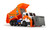 Make clean-up time an adventure with the Dickie Toys Garbage Truck!
This interactive and realistic toy is perfect for young fans of big vehicles and imaginative play.
This 46cm garbage truck features a detailed design with a green body, rotating wheels, and a die-cast cabin, replicating the look of a real garbage truck.
Equipped with a motorized arm that lifts the garbage can and empties it into the back compartment, which can then articulate and dump the contents, just like a real garbage truck.
Includes button-operated blinking lights and various sound effects to enhance the play experience (batteries included).
Made from high-quality, child-safe materials, ensuring long-lasting play.
Educational Value: Ideal for children aged 3 and above, this toy helps develop fine motor skills, hand-eye coordination, and an understanding of waste management and recycling.
Bring the excitement of city clean up to playtime today!
Not for children under 3 years Make clean-up time an adventure with the Dickie Toys Garbage Truck!
This interactive and realistic toy is perfect for young fans of big vehicles and imaginative play.
This 46cm garbage truck features a detailed design with a green body, rotating wheels, and a die-cast cabin, replicating the look of a real garbage truck.
Equipped with a motorized arm that lifts the garbage can and empties it into the back compartment, which can then articulate and dump the contents, just like a real garbage truck.
Includes button-operated blinking lights and various sound effects to enhance the play experience (batteries included).
Made from high-quality, child-safe materials, ensuring long-lasting play.
Educational Value: Ideal for children aged 3 and above, this toy helps develop fine motor skills, hand-eye coordination, and an understanding of waste management and recycling.
Bring the excitement of city clean up to playtime today!
Not for children under 3 years