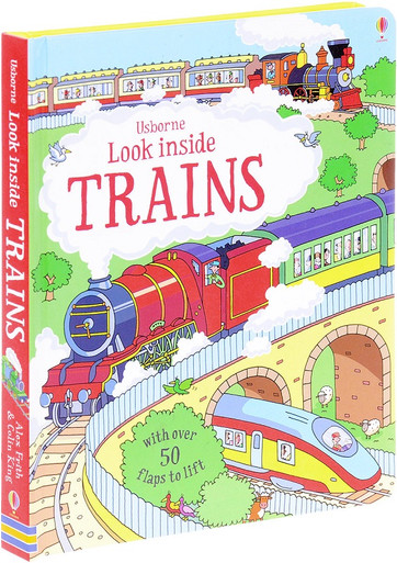 Usborne Look Inside Trains