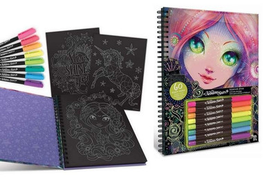 NEBULOUS STARS - BLACK NOTEBOOK - CORALIA