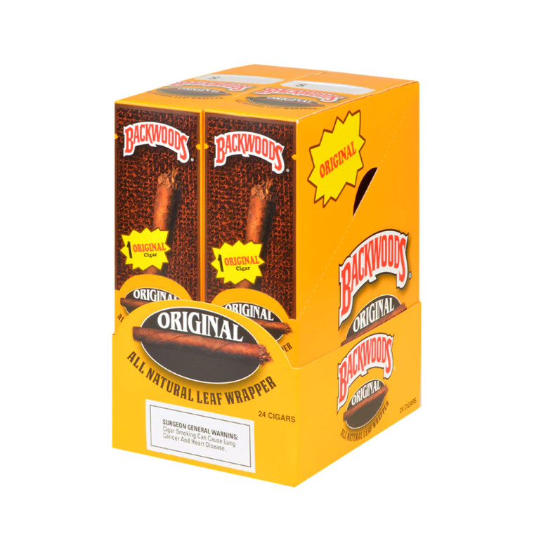 BACKWOODS ORGINAL 5 PACK (24 CIGARS)