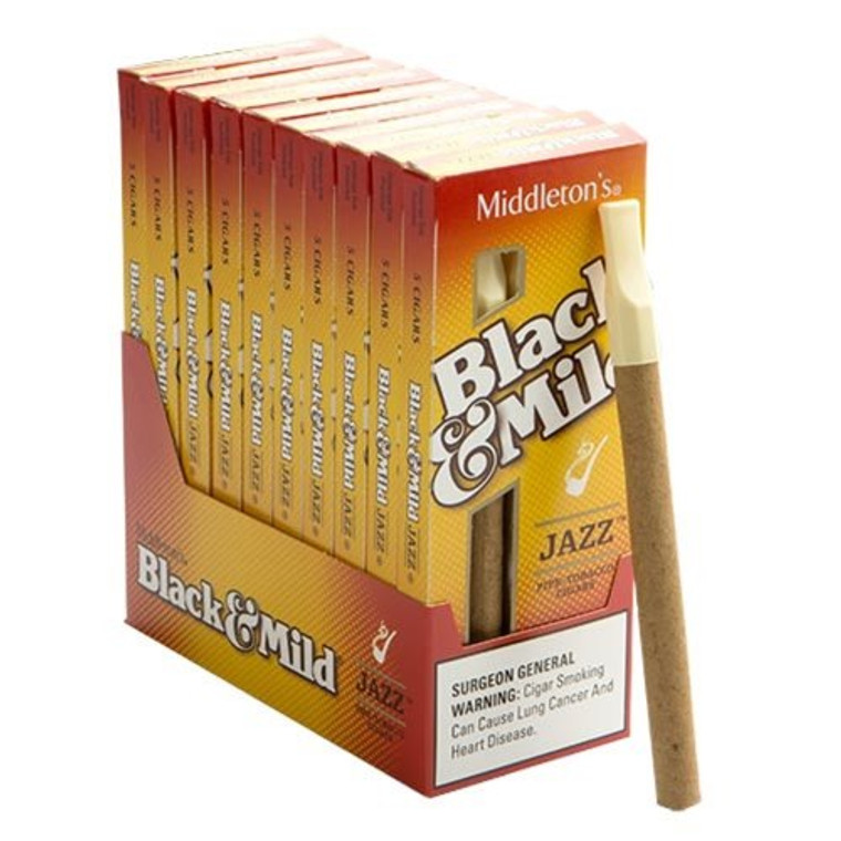 BLACK & MILD JAZZ 5-PACK (50 CIGARS) CATP