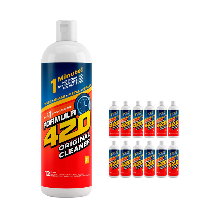 GLASS CLEANER: 420 GLASS CLEANER - 12 FT OZ