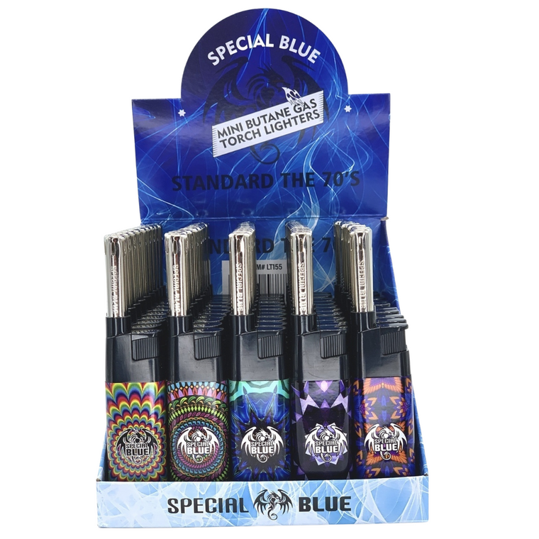 SPECIAL BLUE STANDARD THE 70's LIGHTERS - 50CT