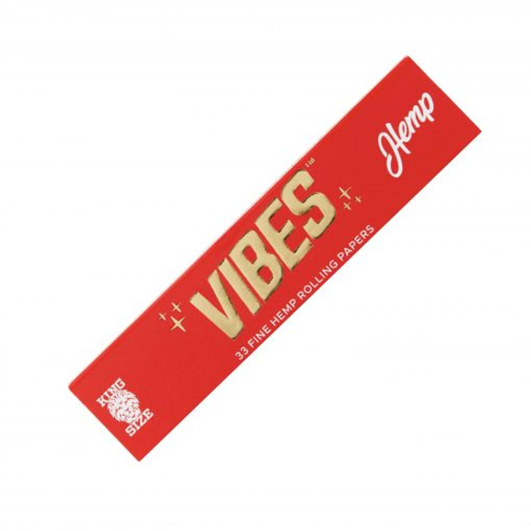 VIBES King Size Slim Rolling Papers Box