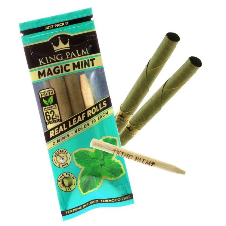 2 Mini Rolls – Magic Mint – Display Box – 20 Units Per Display