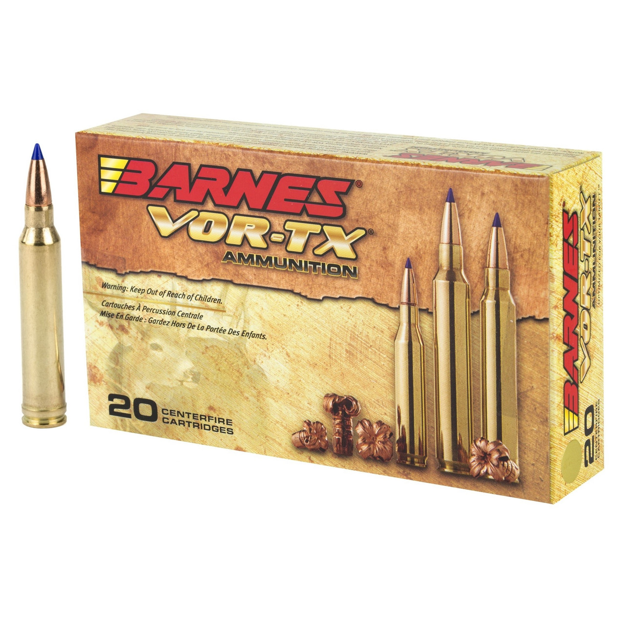 Barnes Vor Tx 300 Winchester Magnum Ammo 180gr Ttsx Polymer Tipped Spitzer Boat Tail Lead Free 20 Box