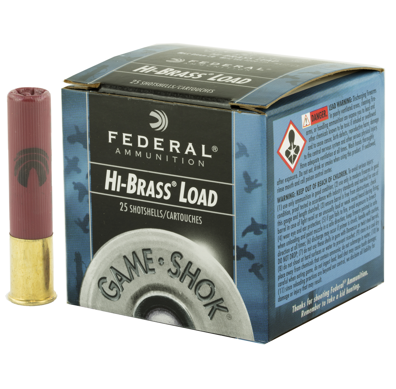 410 Shotgun Shells, Brass End View Stock Photo - Image of primers