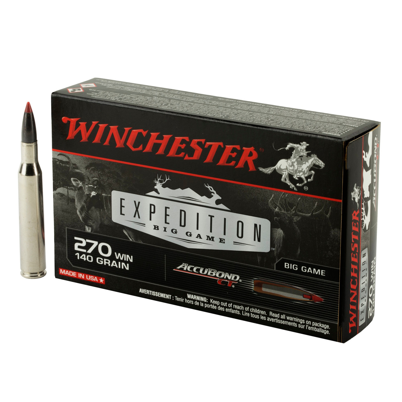 Winchester Expedition Big Game .270 Winchester 140gr Nosler