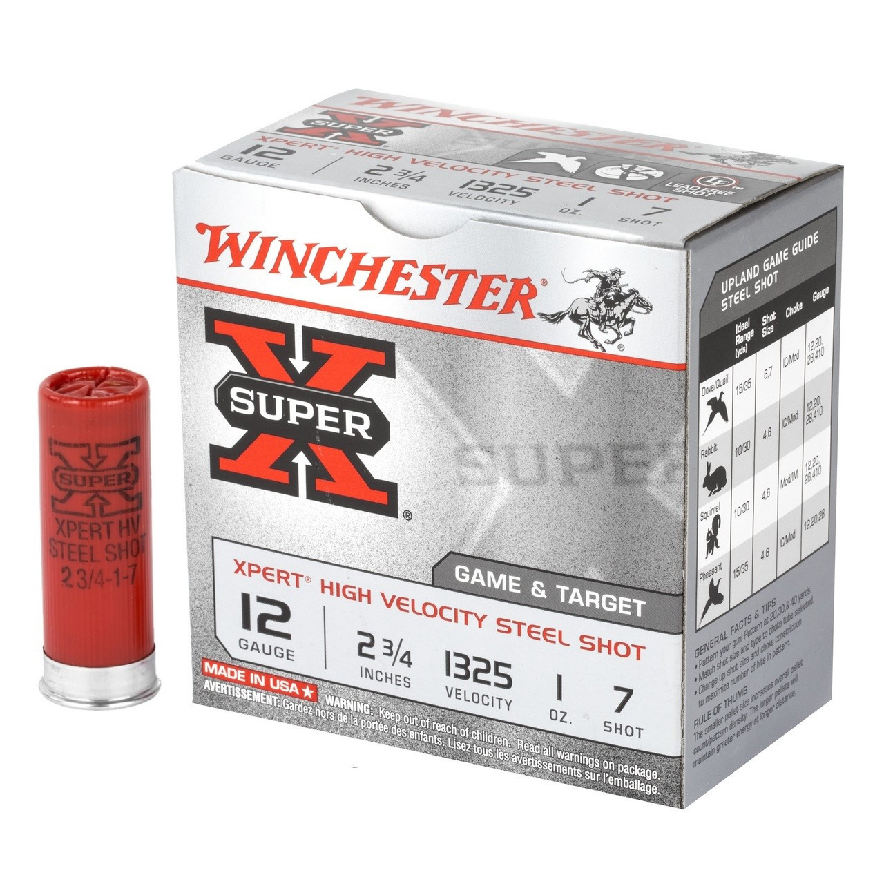Winchester Xpert High Velocity Game & Target 12ga 2-3/4