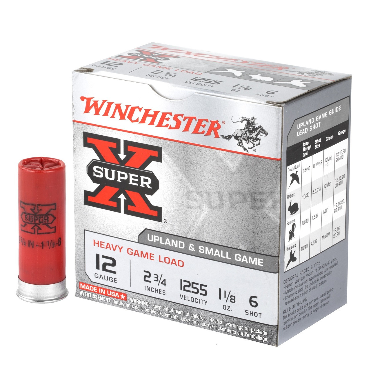Super EXE ウイスキー Winchester Super-X Heavy Game Load 12ga 2-3/4